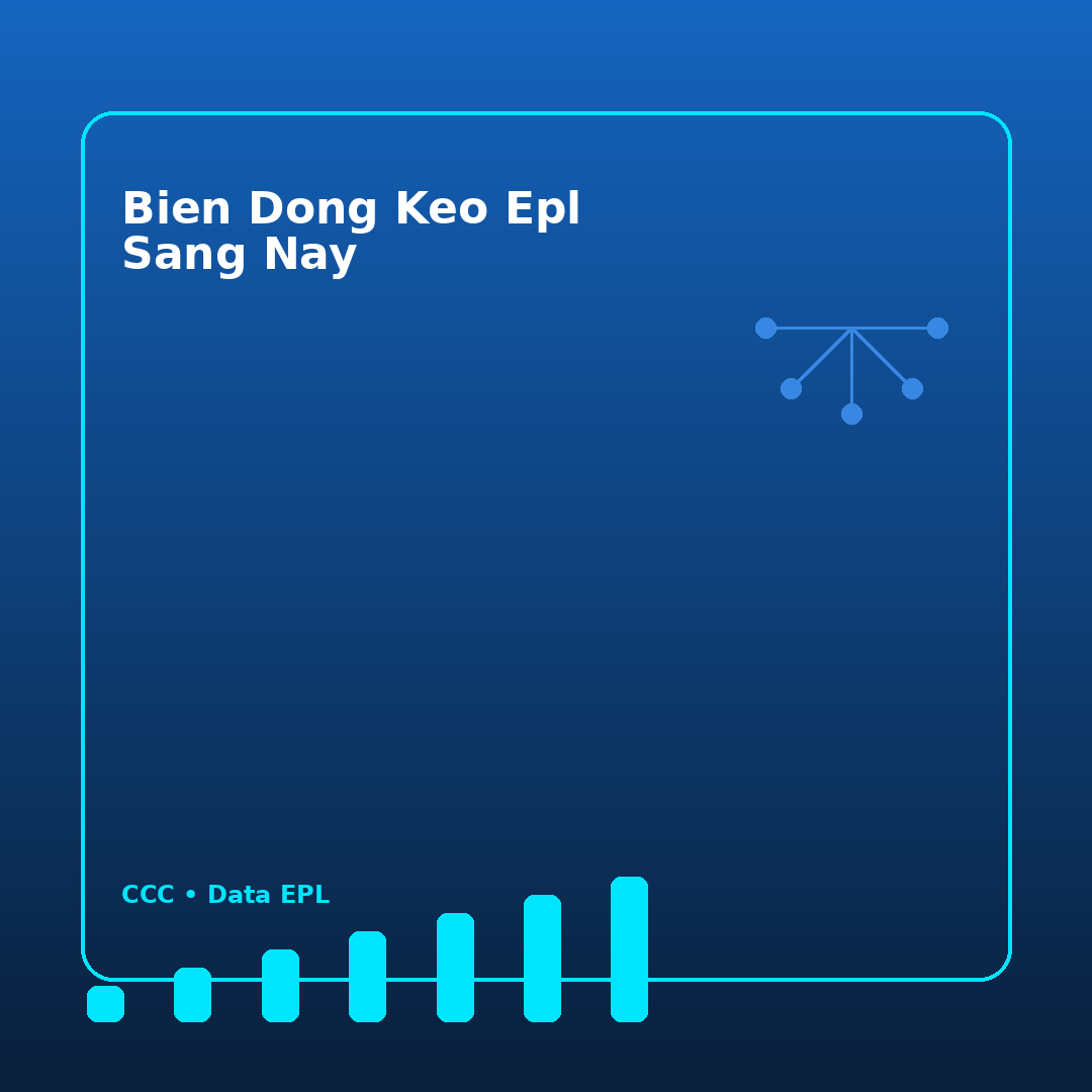 Minh hoạ cho Biến động kèo EPL đầu phiên: khung mở bảng nên đối chiếu trước 9 giờ