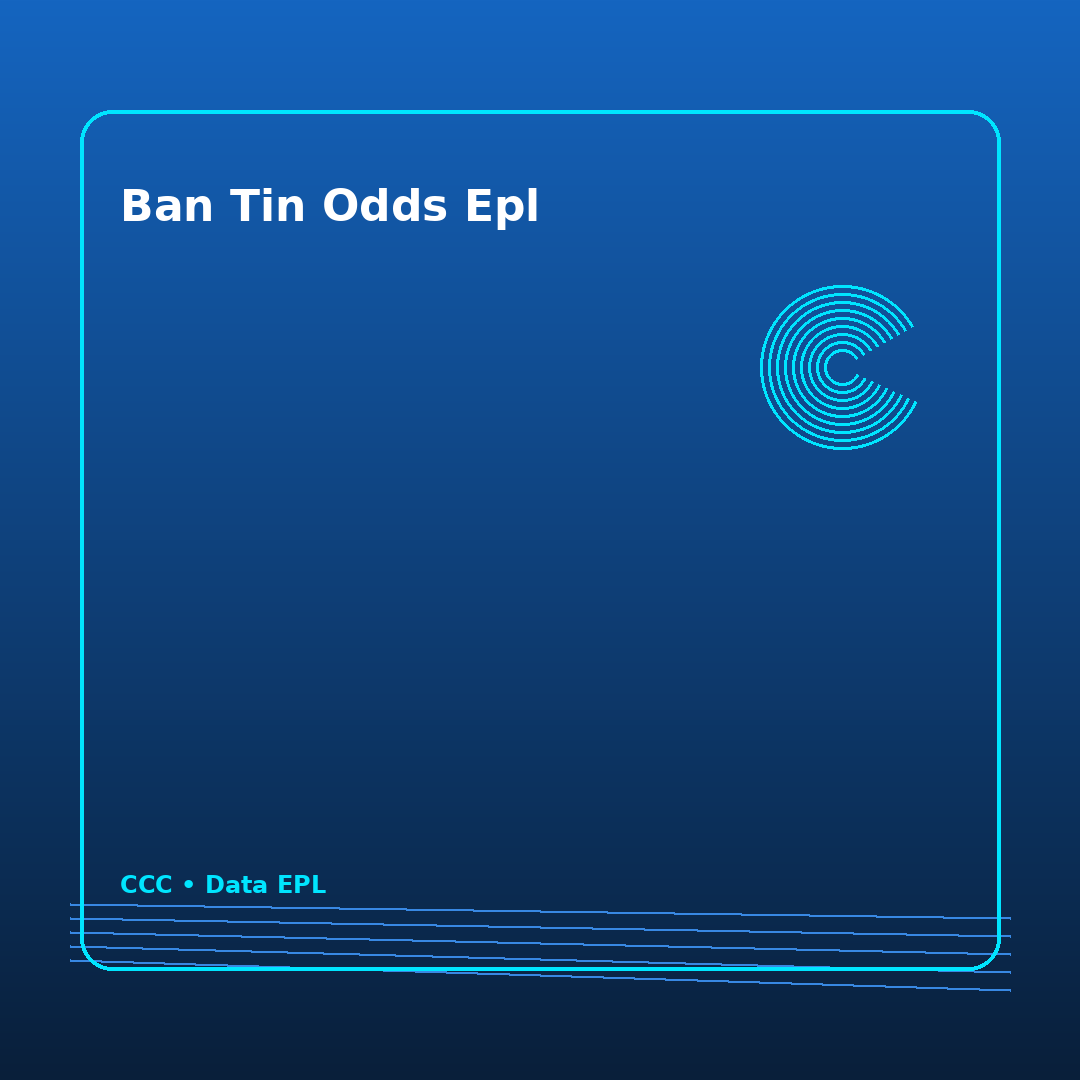 ban tin odds epl